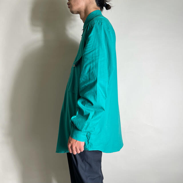 made in italy green color  shirt