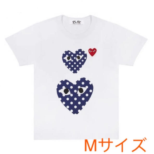 【即発】COMME des GARCONS ハートプリント Tシャツ レディース