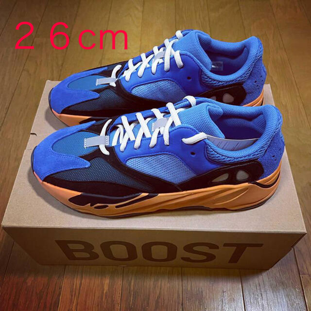 【26cm】ADIDAS YEEZY BOOST 700 BRIGHT BLUEメンズ