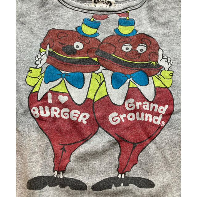 GrandGround(グラグラ)のGRANDGROUNDグラグラ 春秋トレーナー 120 男の子 女の子 JAM キッズ/ベビー/マタニティのキッズ服男の子用(90cm~)(Tシャツ/カットソー)の商品写真