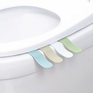 トイレ　蓋　とって　リフター　ハンドル　便利　アイテム　清潔　北欧　シンプル　(トイレ収納)