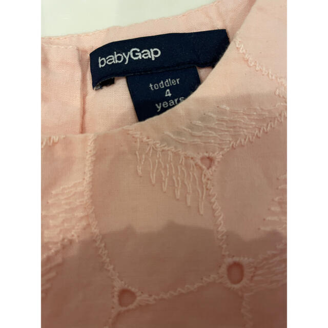 babyGAP(ベビーギャップ)のGAP ピンク　ワンピース キッズ/ベビー/マタニティのキッズ服女の子用(90cm~)(ワンピース)の商品写真