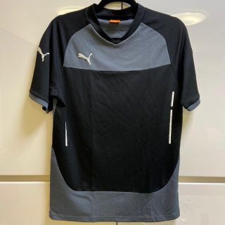 プーマ(PUMA)のPUMAグレー×ブラックTシャツ160(Tシャツ/カットソー)