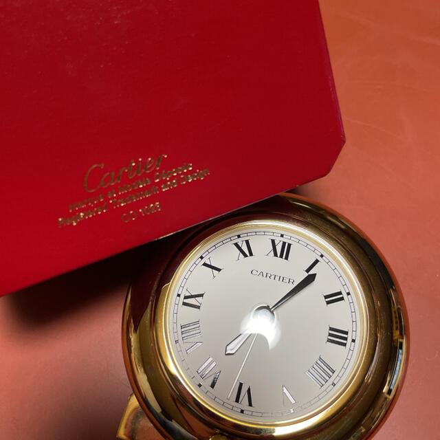 Cartier(カルティエ)の未使用カルティエ　コリゼ　トラベルクロック インテリア/住まい/日用品のインテリア小物(置時計)の商品写真