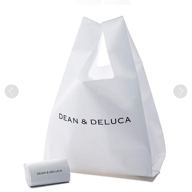 DEAN & DELUCA(ディーンアンドデルーカ)のDEAN &DELUCA ディーンアンドデルーカ ミニマムエコバッグホワイト   レディースのバッグ(エコバッグ)の商品写真