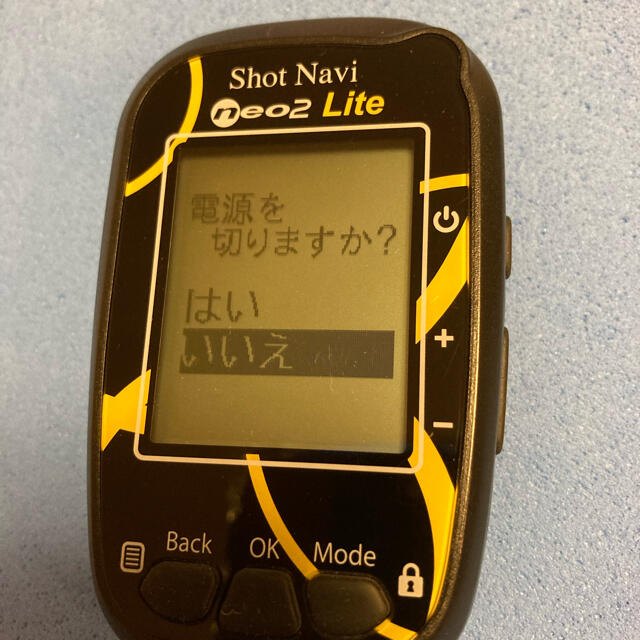 ショットナビ ゴルフナビ Shot Navi  NEO2 LITE YELLOW 3