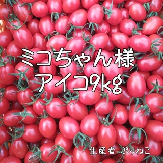 ミコちゃん様 アイコ9kg ミニトマト(野菜)