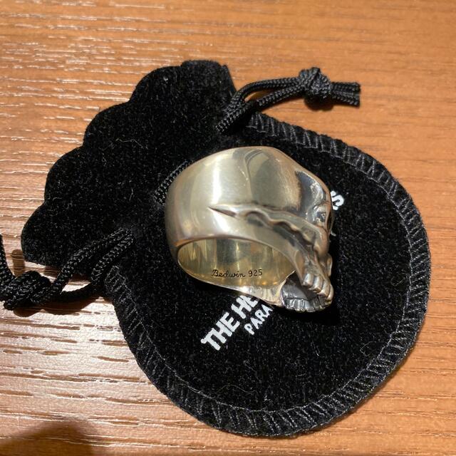 BEDWIN skull ring brooke リング　シルバー