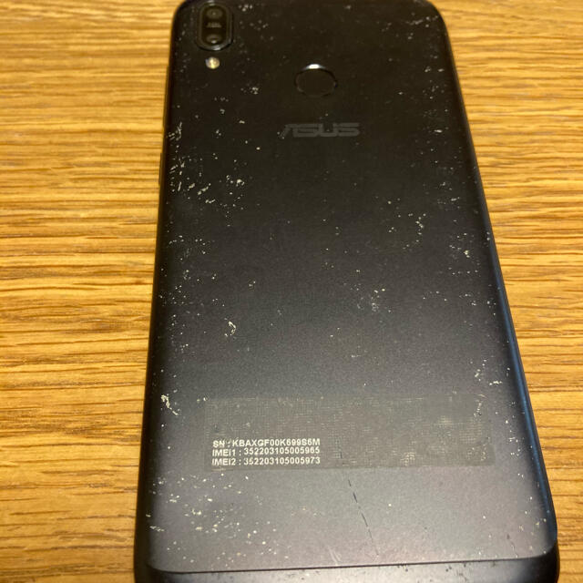 ZenFone(ゼンフォン)のZenFone MAX M2 スマホ中古 スマホ/家電/カメラのスマートフォン/携帯電話(スマートフォン本体)の商品写真