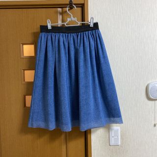 アーバンリサーチドアーズ(URBAN RESEARCH DOORS)のチュールスカート(ひざ丈スカート)