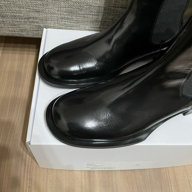 美品 ブーツ 韓国ブランド soulesures ヒール4cm | www