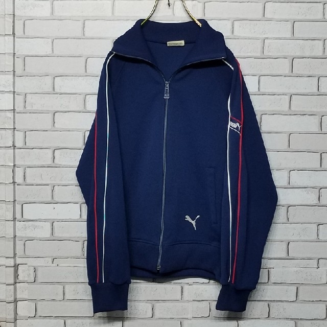 【PUMA】プーマ ジャージ トラックジャケット ビンテージ レトロ 80s 【PUMA】プーマ ジャージ トラックジャケット ビンテージ レトロ 80s
