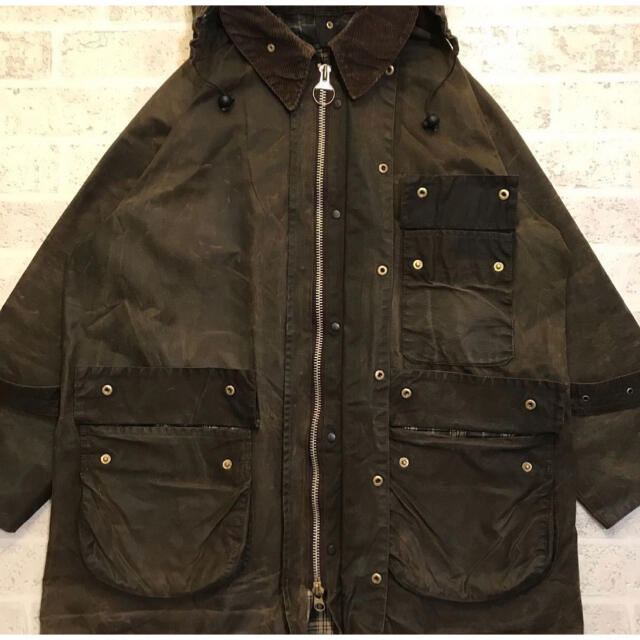 Barbour(バーブァー)のBarbour ソルウェイジッパー 3クラウン 純正フード＆ベルト付き 英国製 メンズのジャケット/アウター(ブルゾン)の商品写真