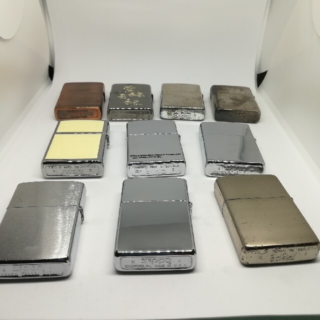 ZIPPO(ジッポー)のZIPPO used品10点セット 説明要確認 メンズのファッション小物(タバコグッズ)の商品写真