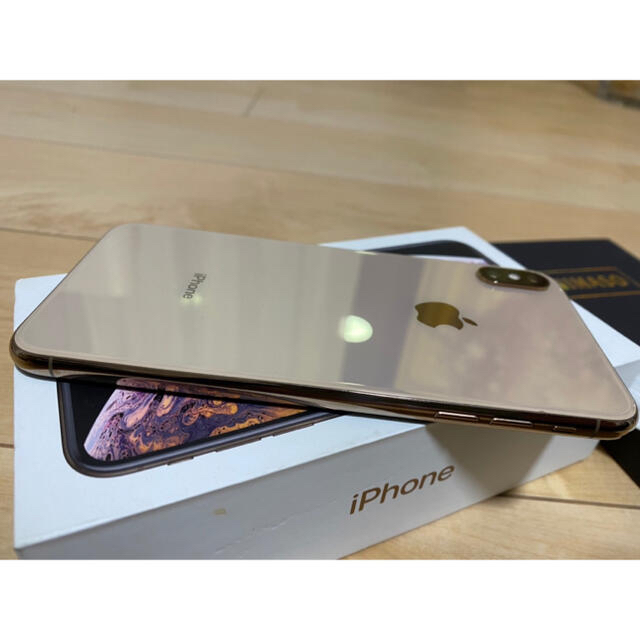 iPhone(アイフォーン)の美品 iPhone XS Max 256GB SIMフリー アップルストア購入 スマホ/家電/カメラのスマートフォン/携帯電話(スマートフォン本体)の商品写真