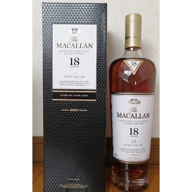 MACALLAN マッカラン 18年シェリーオークカスク 2020 選ぶなら www