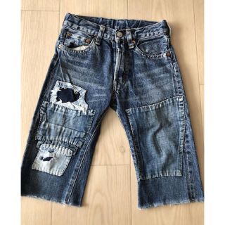 デニムダンガリー(DENIM DUNGAREE)のデニム&ダンガリー ダメージデニムハーフパンツ 110cm(その他)