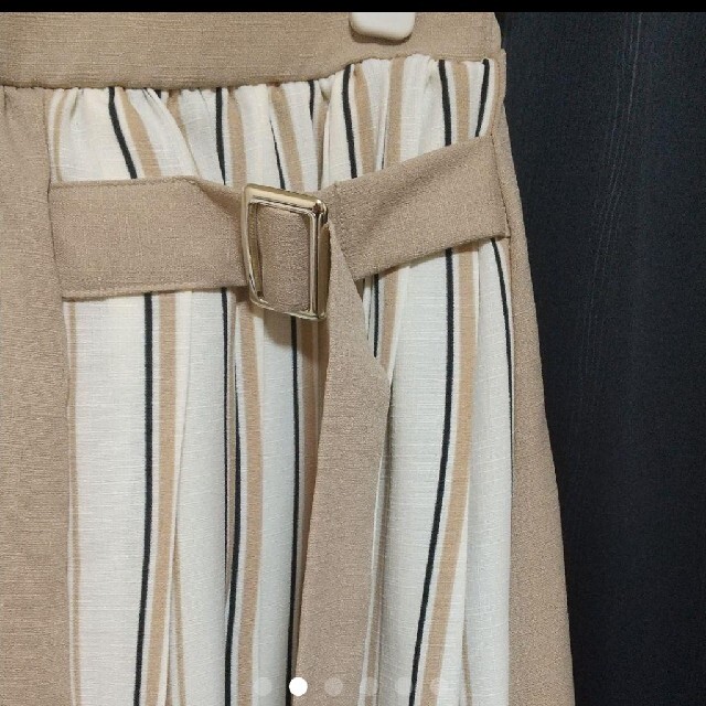 しまむら(シマムラ)のプリーツスカート(ベージュ) レディースのスカート(ロングスカート)の商品写真