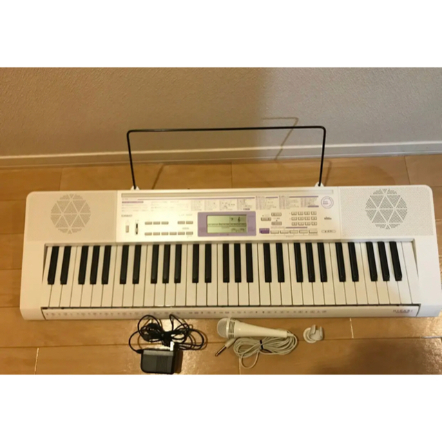 ちとさせて CASIO - CASIO LK-122 光ナビゲーションの ピアノ