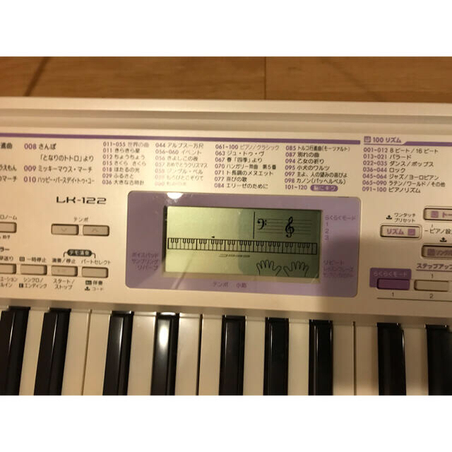 CASIO LK-122 光ナビゲーション | hospitaldeyumbo.gov.co