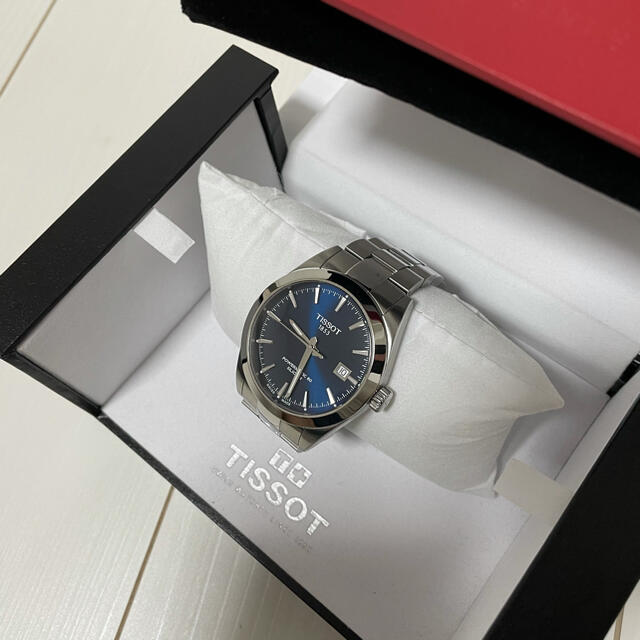 TISSOT(ティソ)のティソ ジェントルマン パワーマティック 80 シリシウム 自動巻 超美品 メンズの時計(腕時計(アナログ))の商品写真