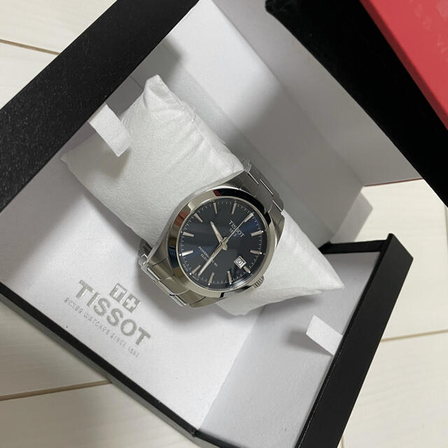 TISSOT(ティソ)のティソ ジェントルマン パワーマティック 80 シリシウム 自動巻 超美品 メンズの時計(腕時計(アナログ))の商品写真