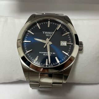 ティソ(TISSOT)のティソ ジェントルマン パワーマティック 80 シリシウム 自動巻 超美品(腕時計(アナログ))