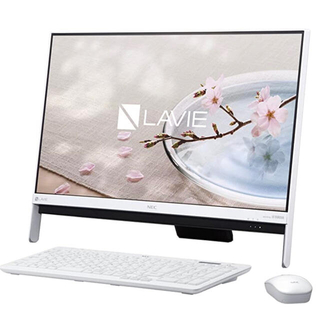 NEC - LAVIE デスクトップ 一体型パソコン PC-DA350GAW ホワイト 人気の通販｜ラクマ