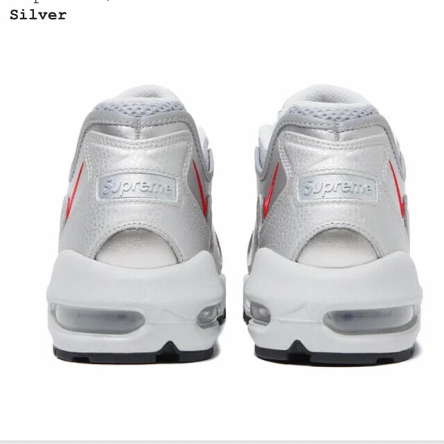 Supreme Nike Air Max 96 26cm SILVER メンズの靴/シューズ(スニーカー)の商品写真