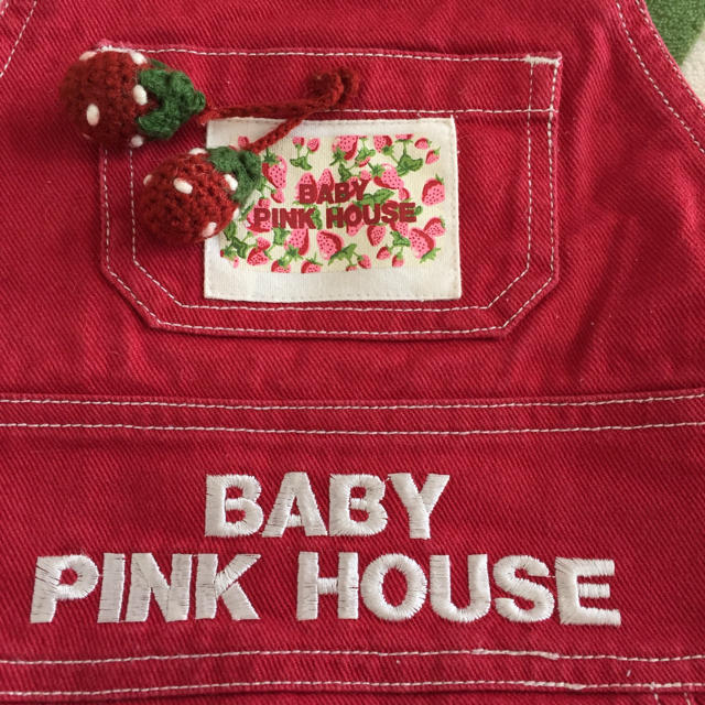 PINK HOUSE(ピンクハウス)のピンクハウス☆ジャンパースカート キッズ/ベビー/マタニティのキッズ服女の子用(90cm~)(ワンピース)の商品写真