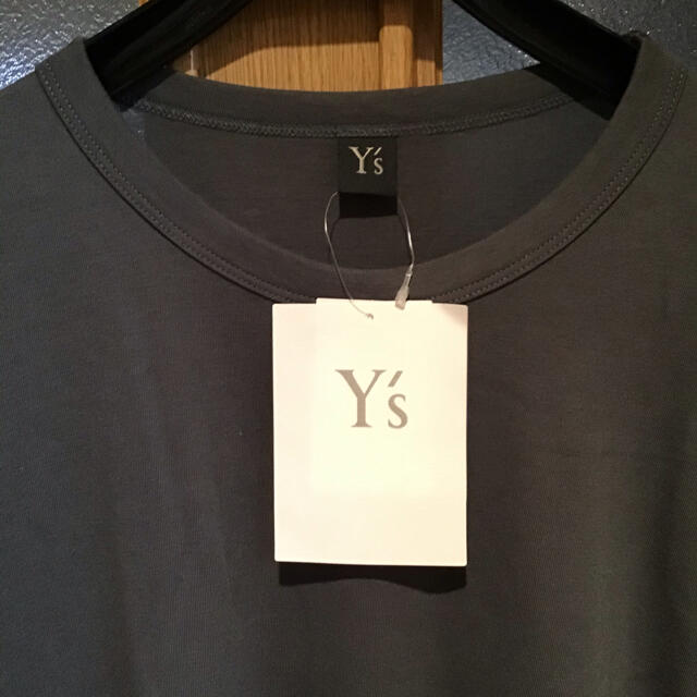 Y's(ワイズ)のKai 様専用　新品未使用　Y’s  チュニック　ワンピース　チャコールグレー レディースのワンピース(ひざ丈ワンピース)の商品写真