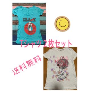 ロゴTシャツ　２枚セット　半袖(Tシャツ(半袖/袖なし))