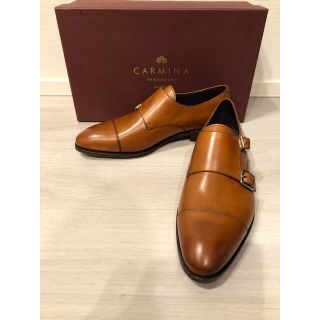 クロケットアンドジョーンズ(Crockett&Jones)のカルミナ ダブルモンク UK7.5(ドレス/ビジネス)