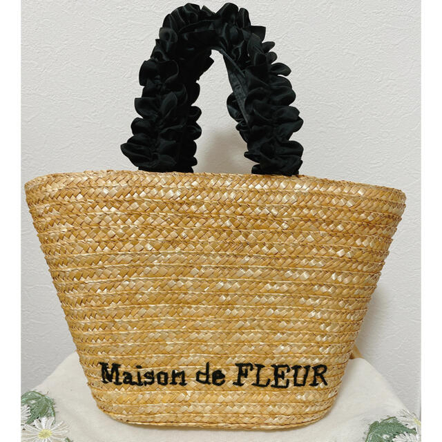 Maison de FLEUR(メゾンドフルール)のメゾンドフルール かごバッグ レディースのバッグ(かごバッグ/ストローバッグ)の商品写真