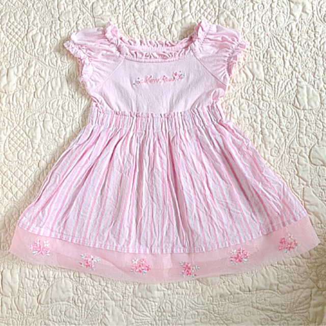 mezzo piano(メゾピアノ)の専用　　　　　メゾピアノ  80 半袖 ❤︎  キッズ/ベビー/マタニティのベビー服(~85cm)(Ｔシャツ)の商品写真