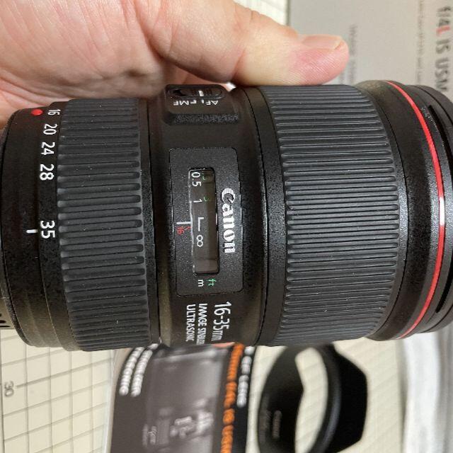 Canon(キヤノン)のCanon EF16-35mm F4L IS  USM スマホ/家電/カメラのカメラ(レンズ(ズーム))の商品写真
