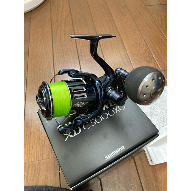 美品　シマノ スピニングリール 21 ツインパワーXD C5000XG