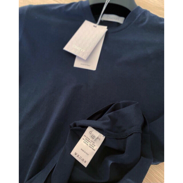 最終値下げ 未使用品 クルチアーニ Tシャツ ダークネイビー 春 夏