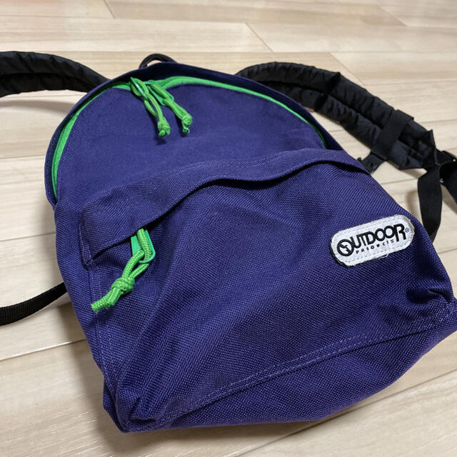 OUTDOOR PRODUCTS(アウトドアプロダクツ)のoutdoor OUTDOOR キッズ　リュック　リュックサック　紫 キッズ/ベビー/マタニティのこども用バッグ(リュックサック)の商品写真