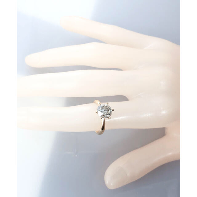 キラキラshop 天然大粒ダイヤ　2.2ct リング k18 豪華　ギラギラ レディースのアクセサリー(リング(指輪))の商品写真