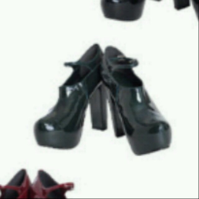 EMODA(エモダ)のエナメルエッグトゥブーティ L 新品 レディースの靴/シューズ(ハイヒール/パンプス)の商品写真