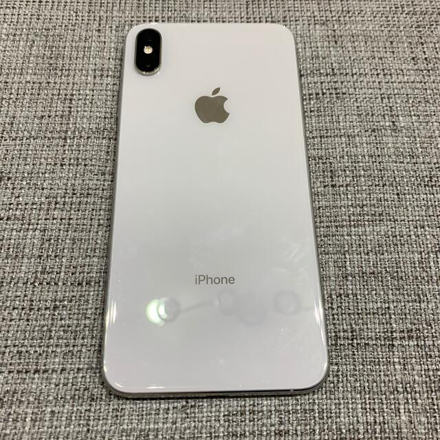 感謝の声続々！ XS iPhone - Apple MAX シルバー SIMロック解除 256GB