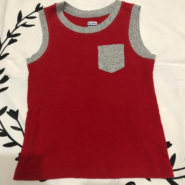 Old Navy(オールドネイビー)のタンクトップ　90サイズ　セット キッズ/ベビー/マタニティのキッズ服男の子用(90cm~)(Tシャツ/カットソー)の商品写真