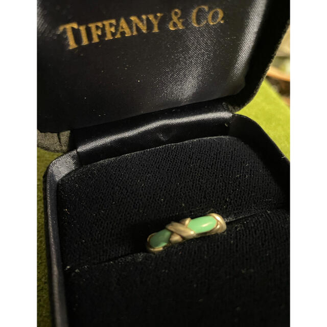 Tiffany & Co.(ティファニー)の希少ティファニーシグネチャーリング#8 レディースのアクセサリー(リング(指輪))の商品写真
