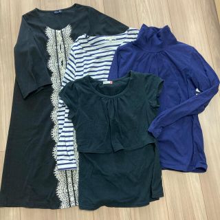 ミルフェルム(mille ferme)の授乳服まとめ売りＭサイズ(マタニティトップス)