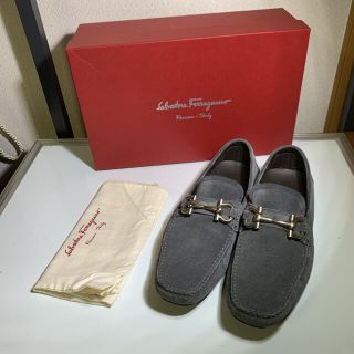 サルヴァトーレフェラガモ(Salvatore Ferragamo)の美品 Salvatore Ferragamo フェラガモ ドライビングシューズ(ドレス/ビジネス)