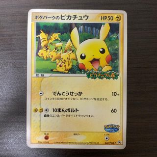 ポケモン(ポケモン)のポケモンカード　ポケパークのピカチュウ（グラードン付き）(カード)