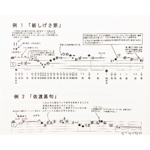 民謡♪五線譜～向日葵集(2)A10★上達/和楽/うたい方/練習/教本/楽譜/中級 楽器の和楽器(三味線)の商品写真