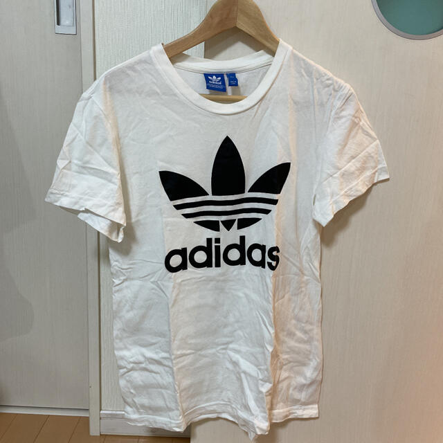 adidas(アディダス)のアディダスオリジナルス Tシャツ 白 ホワイト メンズのトップス(Tシャツ/カットソー(半袖/袖なし))の商品写真