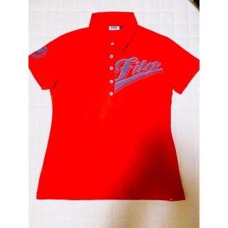 フィラ(FILA)のFILA レディース　ゴルフウェア　Ｌサイズ　半袖　夏物(ウエア)